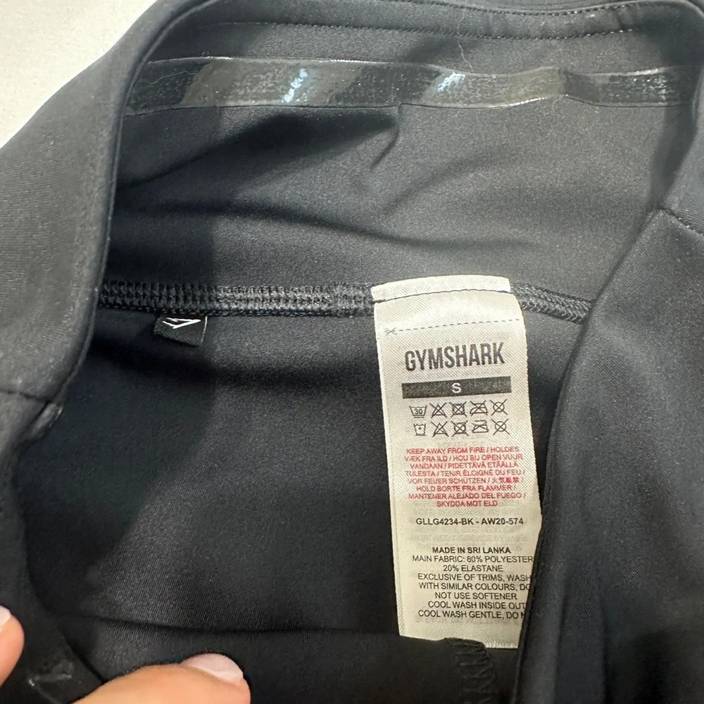 Gymshark Black Leggings S - Picture 3 of 4